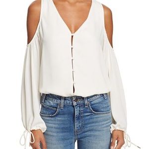 L’academie ivory blouse XS